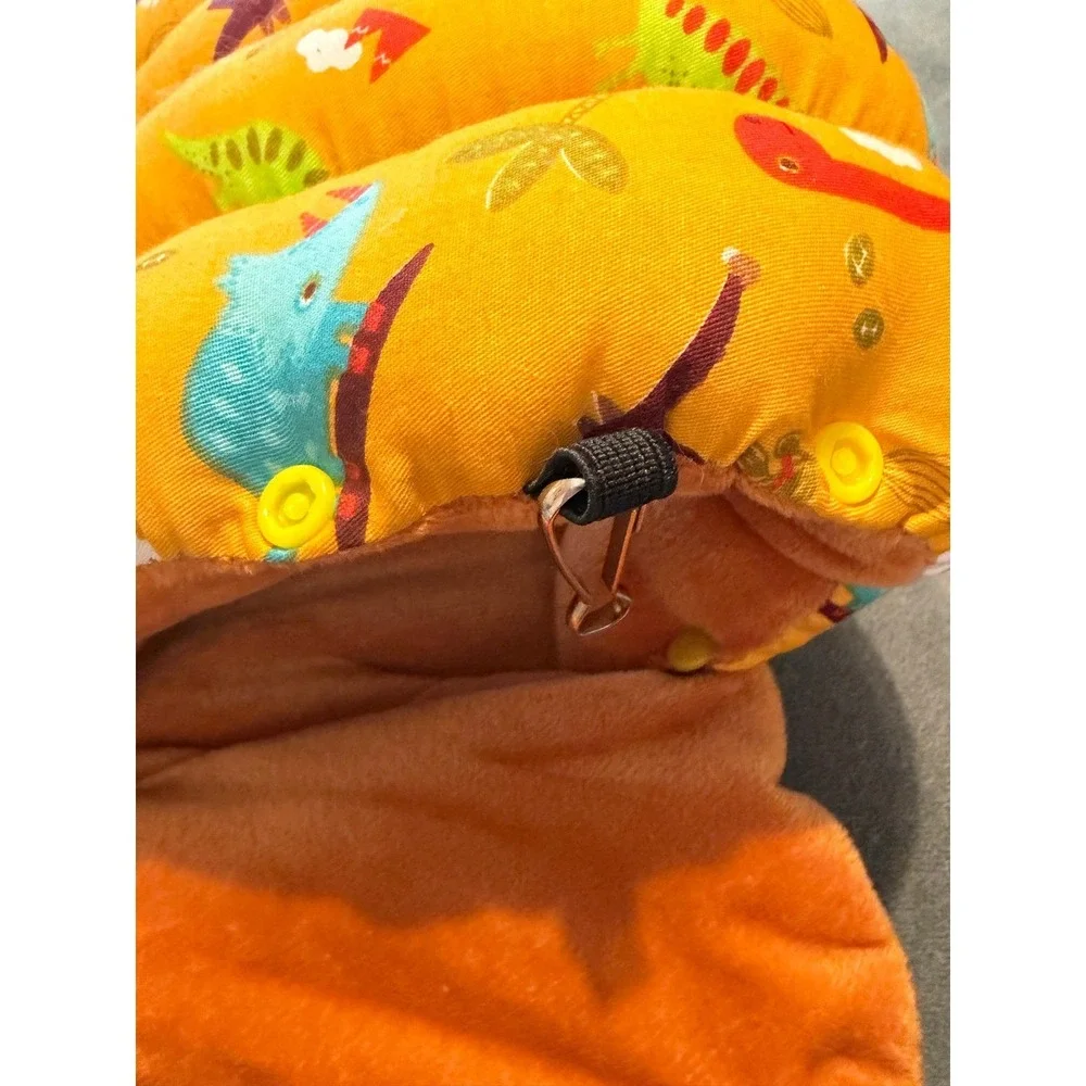 Unbranded Dinosaur Print Small Pet Bonding Pouch  Good Fleece Lined Carrier